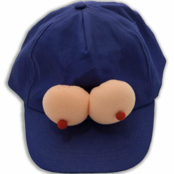 imagen DIABLO PICANTE - GORRA CON TETAS AZUL