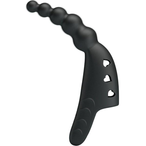 imagen PRETTY LOVE - JORDIN VIBRADOR DE DEDO 10 VIBRACIONES NEGRO
