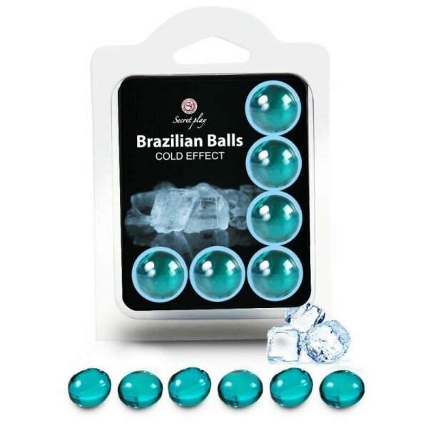 imagen SECRETPLAY - SET 6 BRAZILIAN BALLS EFECTO FRIO