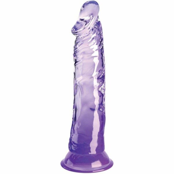 imagen KING COCK - CLEAR PENE REALISTICO 19.7 CM MORADO