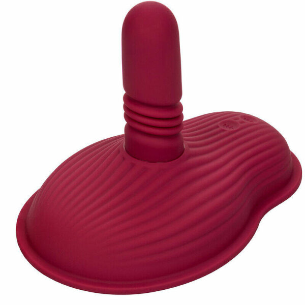 imagen CALEXOTICS - RIDER MASAJEADOR DOBLE MOTOR CONTROL REMOTO ROJO