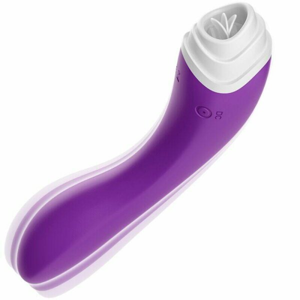 imagen ARMONY - FAIRYLAND ESTIMULADOR CON LENGUA CLITORIS & VIBRADOR VIOLETA