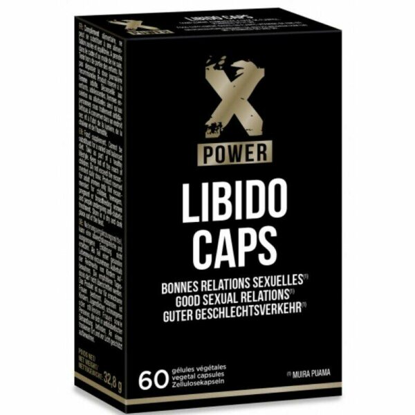 imagen XPOWER - LIBIDO CAPS COMPLEMENTO AUMENTO LIBIDO Y PLACER 60 UNIDADES