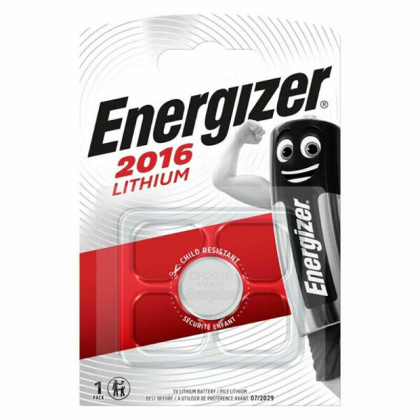 imagen ENERGIZER - PILA BOTON LITIO CR2016 3V BLISTER*1