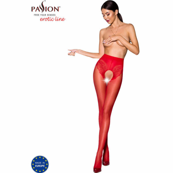 imagen PASSION - TIOPEN 006 MEDIAS ROJO 1/2 30 DEN