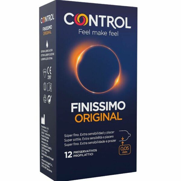 imagen CONTROL - FINISSIMO PRESERVATIVOS 12 UNIDADES