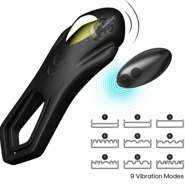 imagen ARMONY - ROADSTER ANILLO VIBRADOR DOBLE CONTROL REMOTO NEGRO