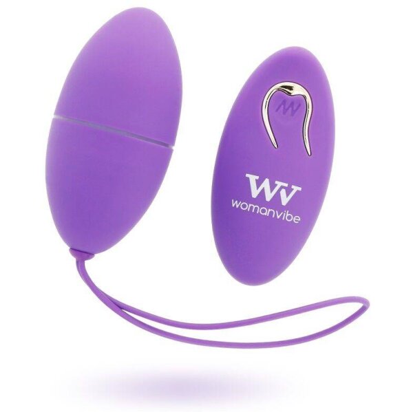 imagen WOMANVIBE - ALSAN HUEVO CONTROL REMOTO SILICONA MORADO
