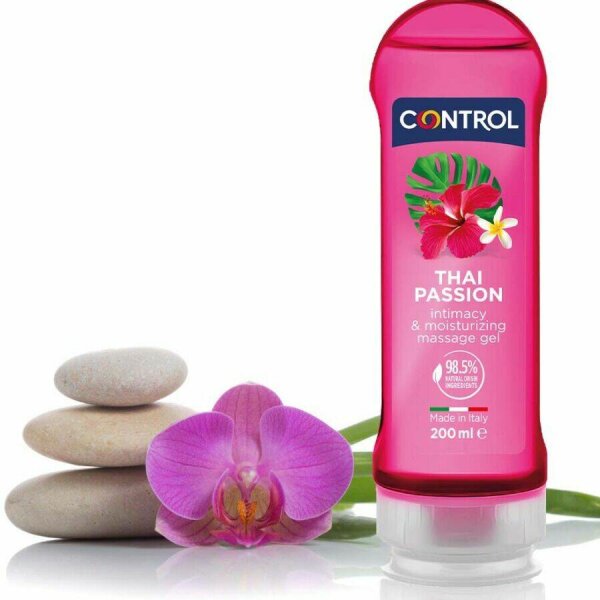 imagen CONTROL - 2 EN 1 MASSAGE & PLEASURE THAI PASSION 200 ML