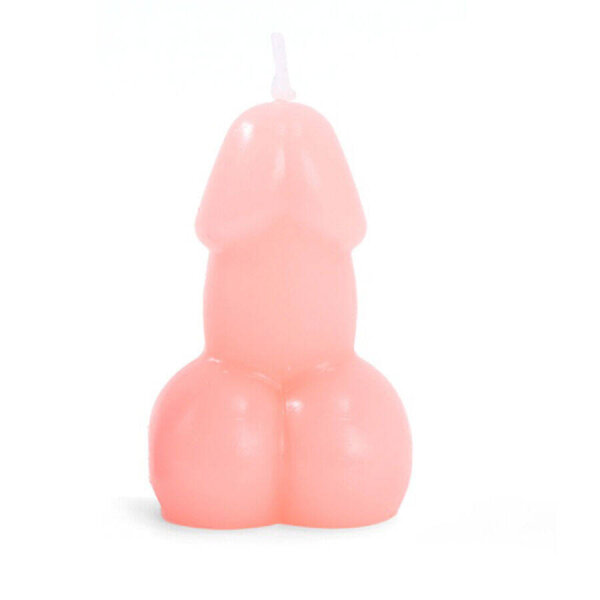 imagen DIABLO PICANTE - VELA CON FORMA DE PENE COLOR ROSA