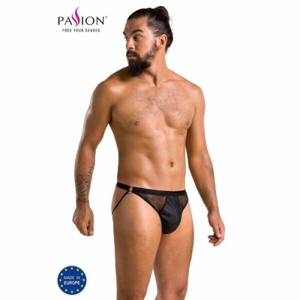 imagen PASSION - 034 SLIP OPEN LUKE NEGRO S/M