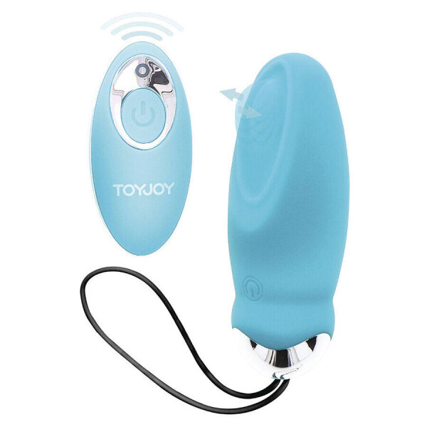 imagen TOYJOY - HAPPINESS IM SO EGGCITED VIBRADOR CON CONTROL REMOTO AZUL