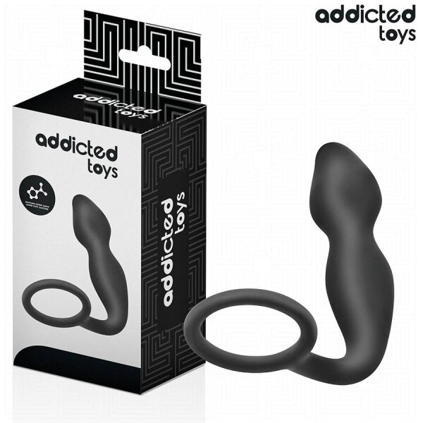imagen ADDICTED TOYS - PLUG ANAL CON ANILLO SILICONA MODELO 2