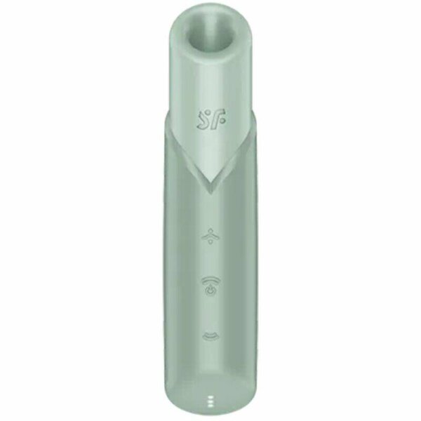 imagen SATISFYER - NAUGHTY KISS ESTIMULADOR CLÍTORIS POR ONDAS VERDE AGUA