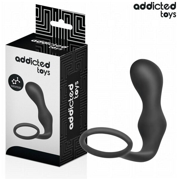 imagen ADDICTED TOYS - PLUG ANAL CON ANILLO SILICONA MODELO 3