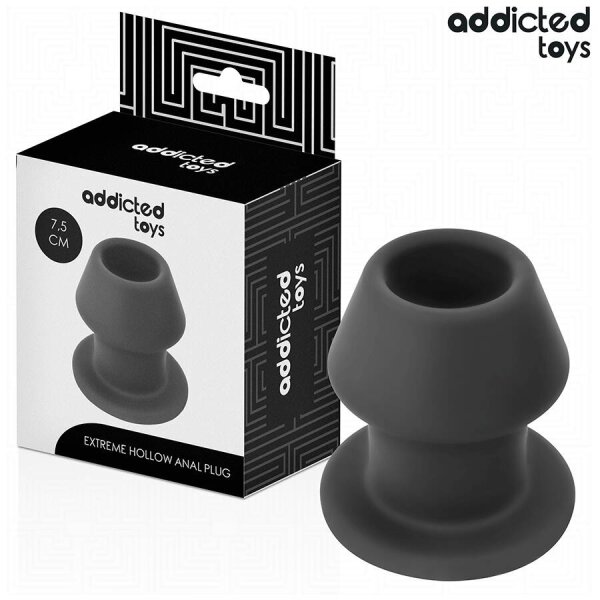 imagen ADDICTED TOYS - PLUG ANAL HUECO EXTREM SILICONA TALLA S 7,5 CM