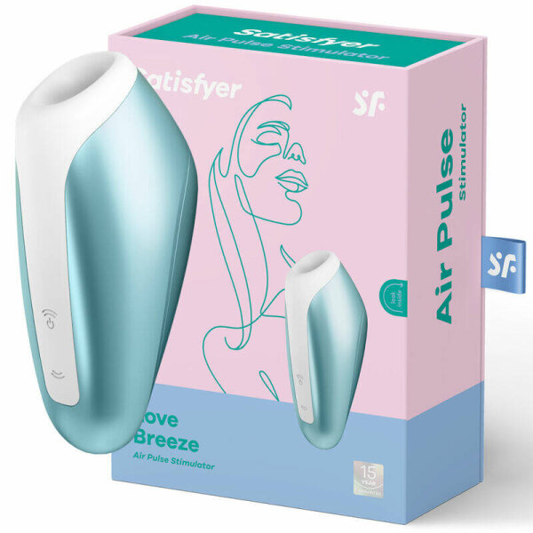 imagen SATISFYER - LOVE BREEZE SUCCIONADOR ICE BLUE