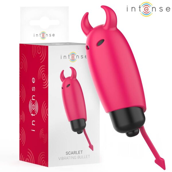 imagen INTENSE - SCARLET BALA VIBRADORA DEMONIO ROJO 9.3 X 2.4 CM