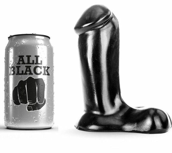 imagen ALL BLACK - DILDO REALISTICO 14 CM