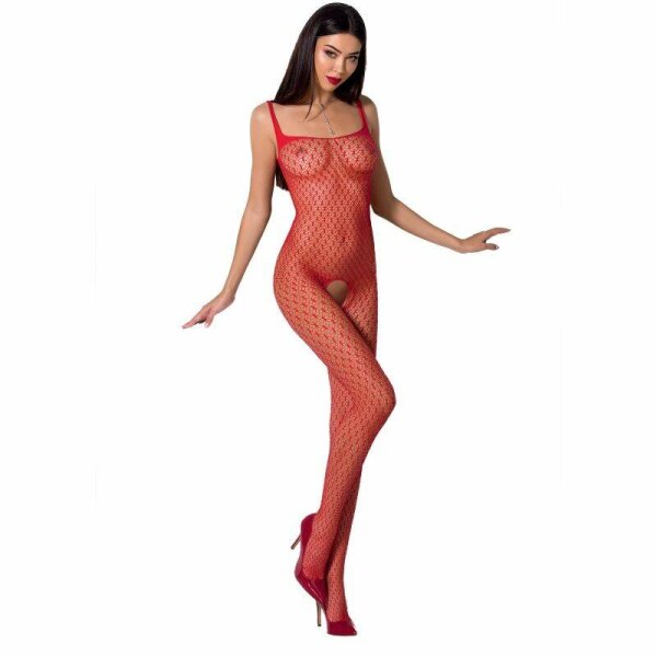 imagen PASSION - WOMAN BS071 BODYSTOCKING ROJO TALLA UNICA