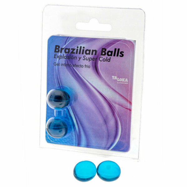 imagen TALOKA - BRAZILIAN BALLS GEL EXCITANTE EFECTO FRÍO 2 BOLAS