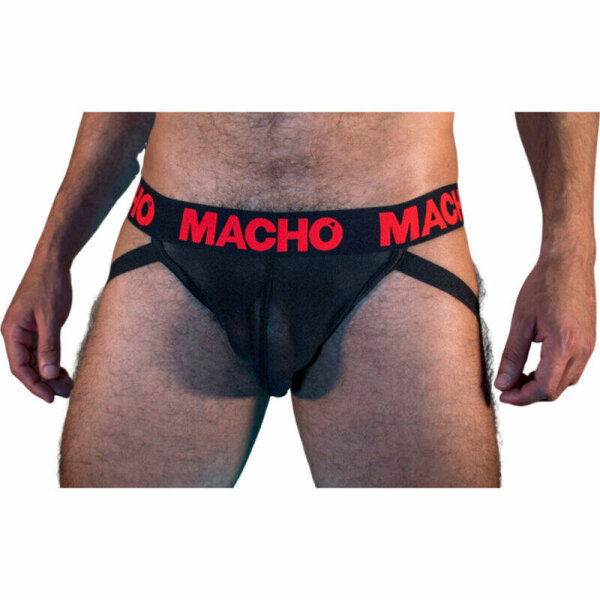 imagen MACHO - MX26X2 JOCK NEGRO/ROJO XL