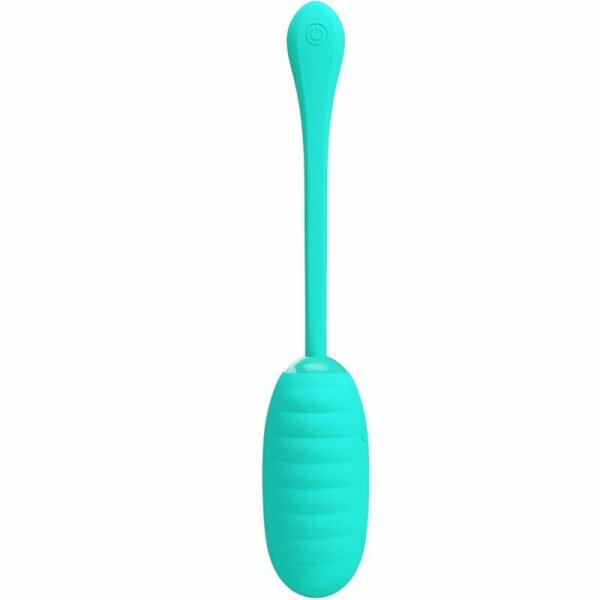 imagen PRETTY LOVE - KIRK HUEVO VIBRADOR RECARGABLE VERDE AGUA