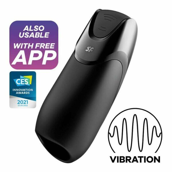 imagen SATISFYER - MEN VIBRATION+ NEGRO