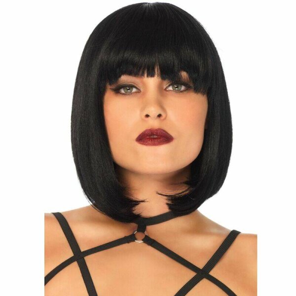 imagen LEG AVENUE - PELUCA CORTA DE CORTE BOB NATURAL NEGRO