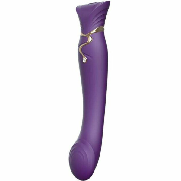 imagen ZALO - QUEEN G-SPOT PULS WAVE VIBE MORADO