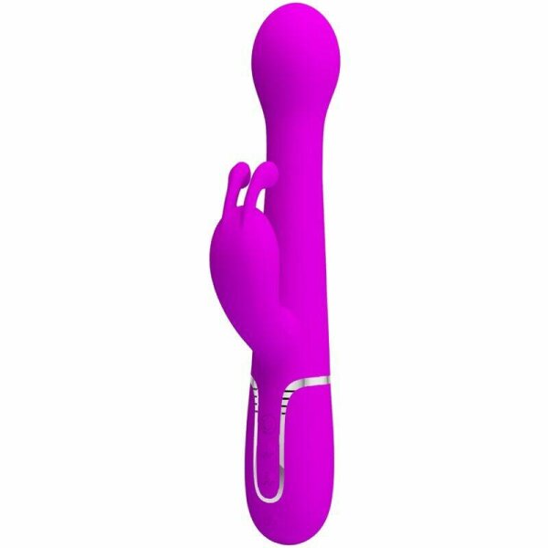 imagen PRETTY LOVE - DEJON VIBRADOR RABBIT 3 EN 1 MULTIFUNCIÓN VIOLETA