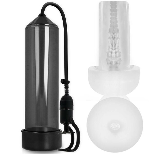 imagen PUMP ADDICTED - BOMBA ERECCIÓN RX5 BLACK CON MASTURBADOR