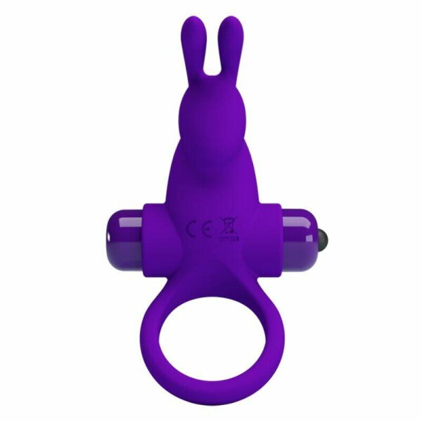 imagen PRETTY LOVE - ANILLO VIBRADOR I CONEJO PARA PENE MORADO