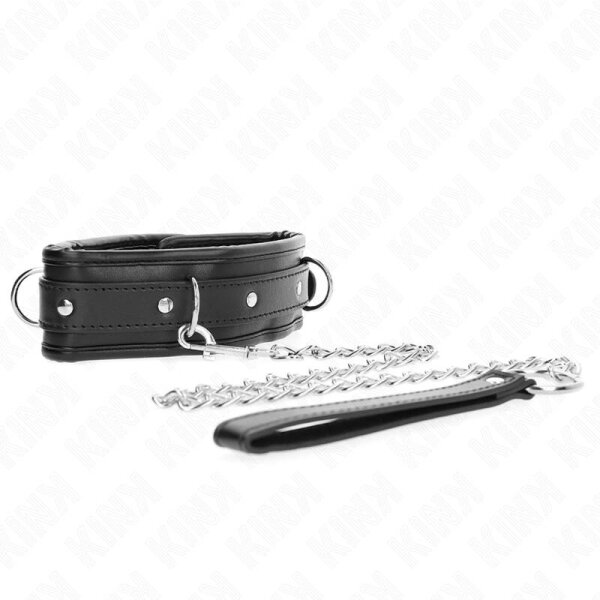 imagen KINK - COLLAR CON CORREA 65 CM PESADO MODELO 1 AJUSTABLE 36.5-50 CM