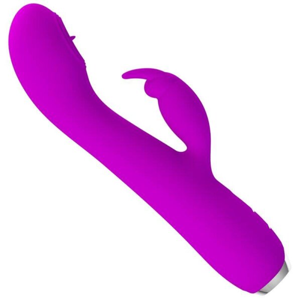 imagen PRETTY LOVE - RACHEL VIBRADOR RECARGABLE CON ONDAS ESTIMULADORAS MORADO