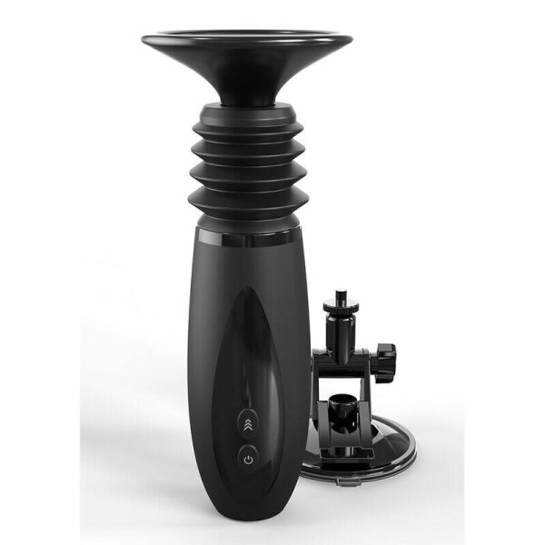 imagen FETISH FANTASY SERIES - BODY DOCK THRUSTER SUJETA DILDOS CON 7 MODOS DE EMPUJE NEGRO