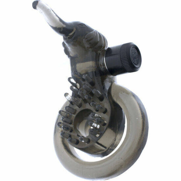 imagen SEVEN CREATIONS - ANILLO VIBRADOR CON ELEFANTE ESTIMULADOR