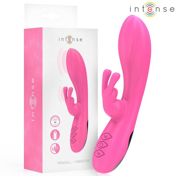 imagen INTENSE - RANDALL VIBRADOR RABBIT 10 VIBRACIONES ROSA