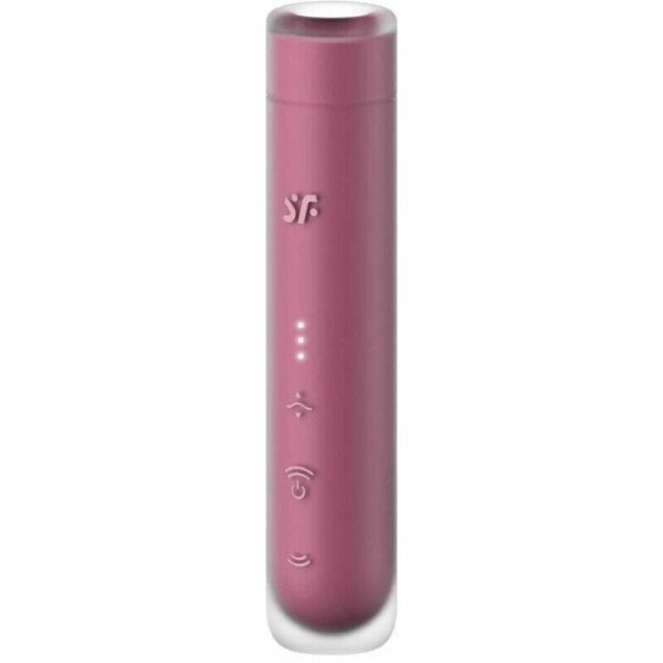 imagen SATISFYER - FIRST KISS ESTIMULADOR CLÍTORIS POR ONDAS GRANATE