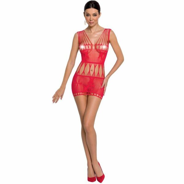 imagen PASSION - WOMAN BS090 BODYSTOCKING ROJO TALLA UNICA