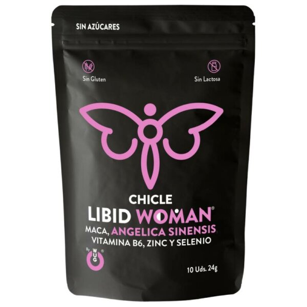 imagen WUG SEX SENSE - LIBID WOMAN CHICLE AUMENTO LIBIDO MUJER 10 UNIDADES