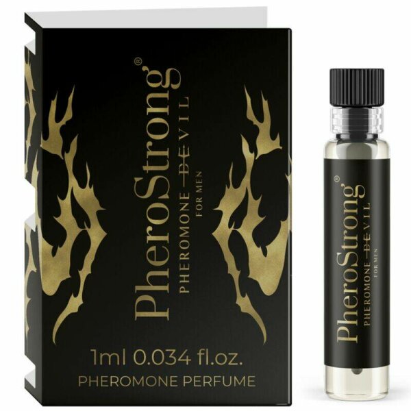 imagen PHEROSTRONG - PERFUME CON FEROMONAS DEVIL PARA HOMBRE 1 ML