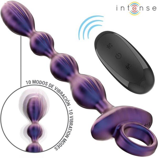 imagen INTENSE - JACKIE PLUG ANAL VIBRADOR MODELO 1 CONTROL REMOTO