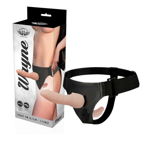 imagen HARNESS ATTRACTION - WAYNE DOBLE PENETRACIÓN 16.5 CM -O- 3.5 CM