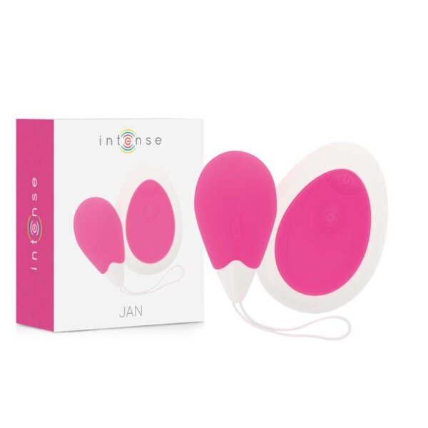 imagen INTENSE - JAN HUEVO VIBRADOR CONTROL REMOTO ROSA