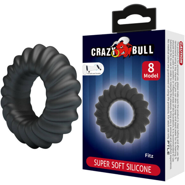 imagen CRAZY BULL - FITZ ANILLO SILICONA MODELO 8