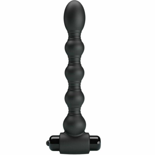 imagen PRETTY LOVE - LYNN PLUG ANAL SILICONA 10 VIBRACIONES NEGRO