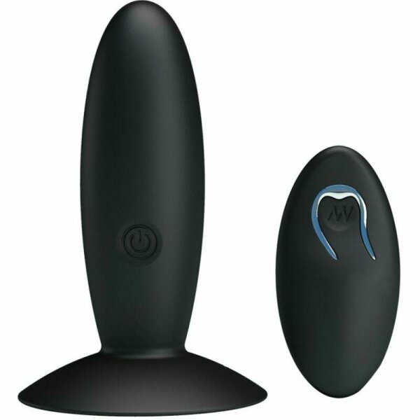 imagen PRETTY LOVE - PLUG ANAL RECARGABLE CON VIBRACION Y MANDO