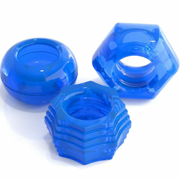 imagen CLASSIX - SET 3 ANILLOS PENE AZUL