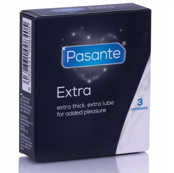 imagen PASANTE - EXTRA PRESERVATIVO EXTRA GRUESOS 3 UNIDADES